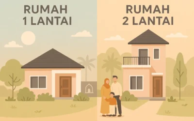 Rumah 1 Lantai vs 2 Lantai: Mana yang Lebih Efisien untuk Hunian Anda?
