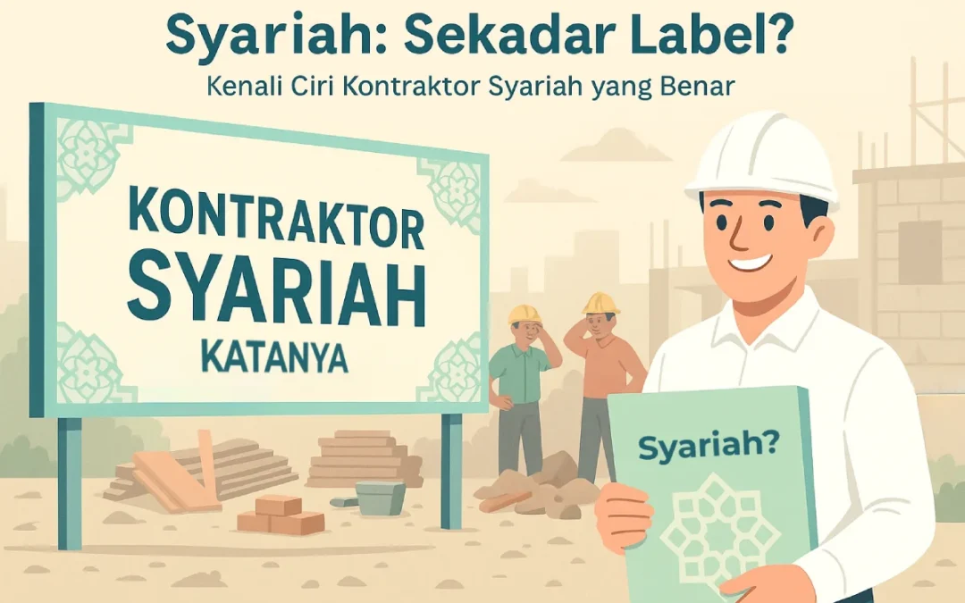 5 Ciri Kontraktor Syariah yang yang Bisa Dipercaya — Jangan Sampai Tertipu Label!