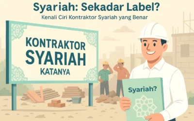 5 Ciri Kontraktor Syariah yang yang Bisa Dipercaya — Jangan Sampai Tertipu Label!